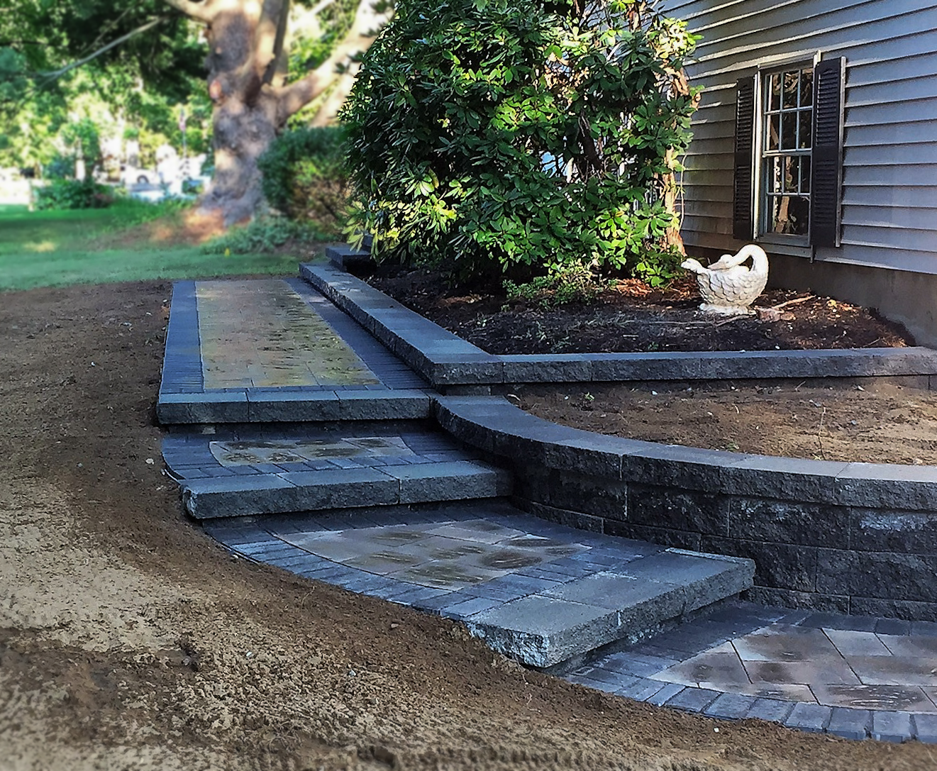 Retaining Walls & Steps